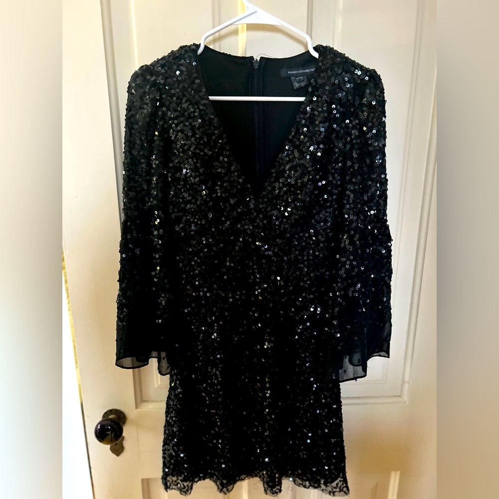 French connection sequin mini dress